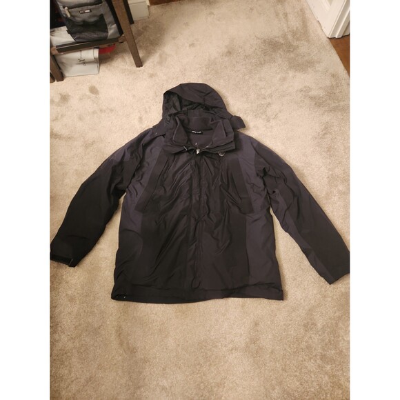 The North Face Men's Black Winter Coat Goretex w/ Inner Fleece Layer Size XXL - Picture 1 of 12